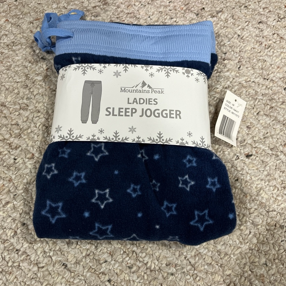 Ladies Blue Sleep Jogger